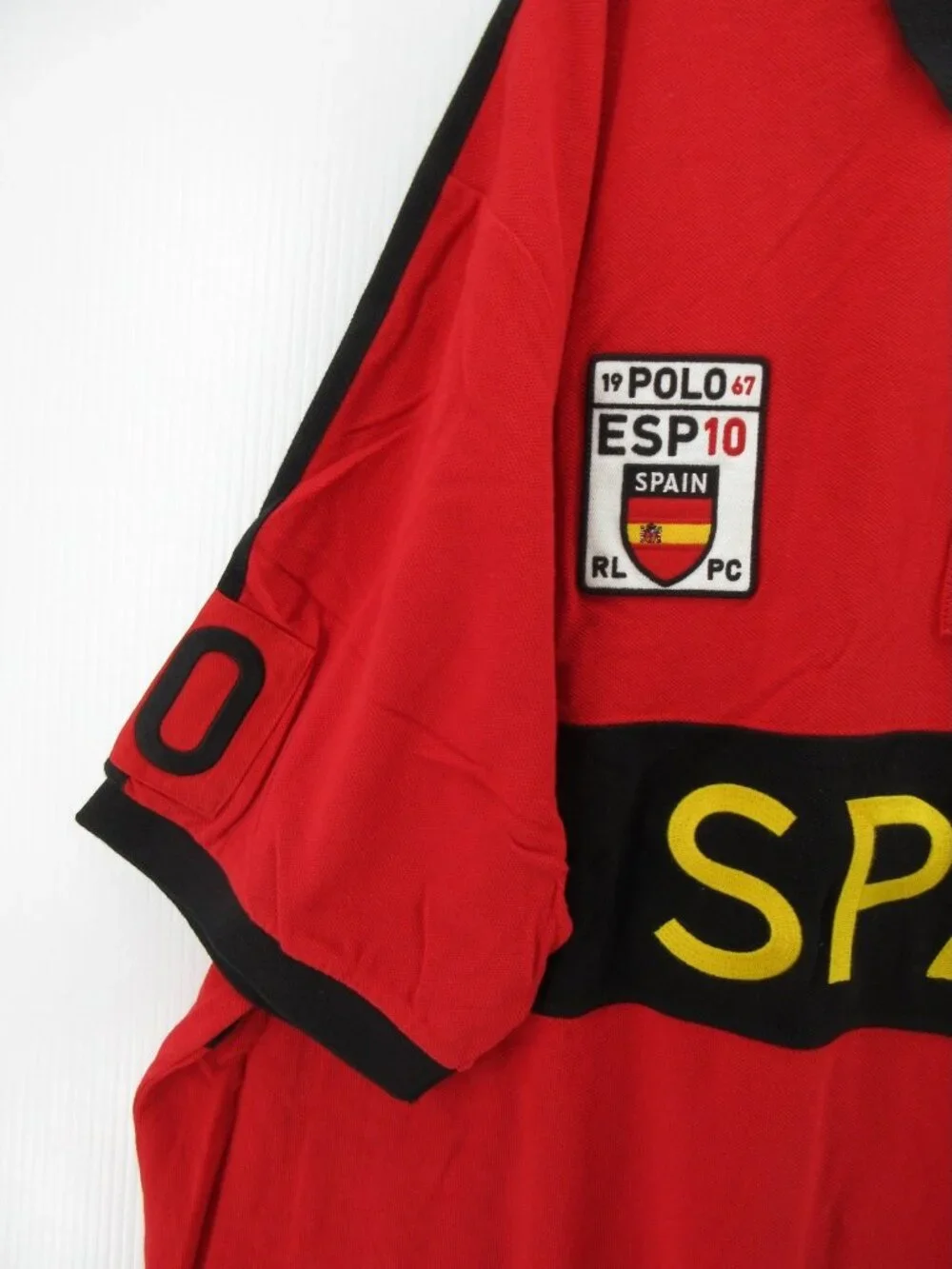 Polo Ralph Lauren Rugby Polo Shirt XXXL Tall Spain Big Pony Sportswear